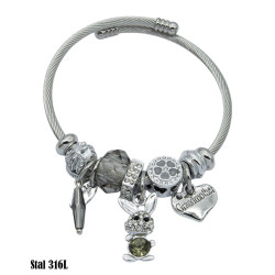 Bransoletka Stal 316L - MF37838-2