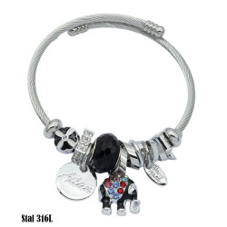 Bransoletka Stal 316L - MF37833-3