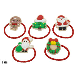 Gumki do włosów - świąteczne - MF37414-1