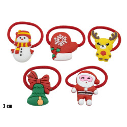 Gumki do włosów - świąteczne - MF37414-2