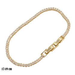 Bransoletka CM miedź pozłacana 14k - MF39053