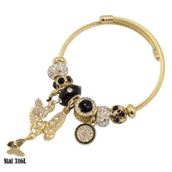 Bransoletka Stal 316L - MF37824-2