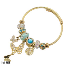 Bransoletka Stal 316L - MF37824-3