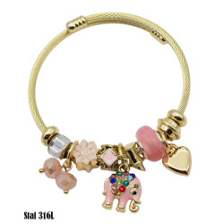 Bransoletka Stal 316L - MF37827-1