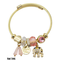 Bransoletka Stal 316L - MF37828-1