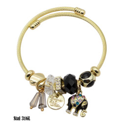 Bransoletka Stal 316L - MF37828-2