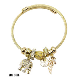 Bransoletka Stal 316L - MF37829-4