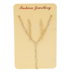 Komplet biżuterii dżetowy - MF37615-1