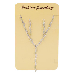 Komplet biżuterii dżetowy - MF37615-2