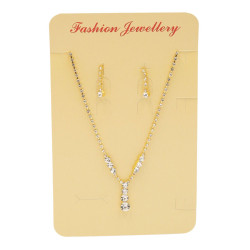 Komplet biżuterii dżetowy - MF37618-1
