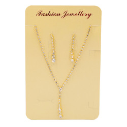 Komplet biżuterii dżetowy - MF37619-1