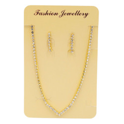 Komplet biżuterii dżetowy - MF37620-1