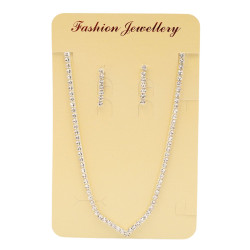 Komplet biżuterii dżetowy - MF37620-2