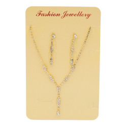 Komplet biżuterii dżetowy - MF37622-1