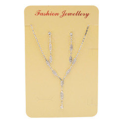 Komplet biżuterii dżetowy - MF37622-2