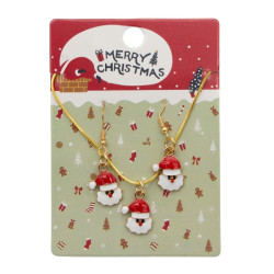Świąteczny komplet biżuterii - MF37427-BP