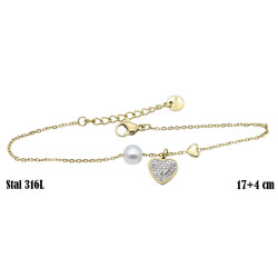 Bransoletka Xuping Stal 316L - MF34087-AP