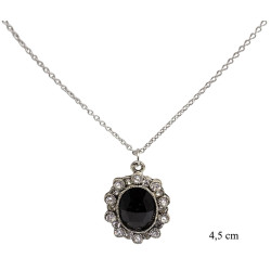 Naszyjnik Xuping rodowany - MF36604ZP