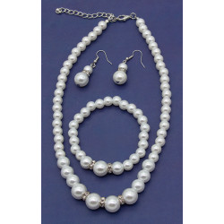 Komplet biżuterii Perła - FM9348-R