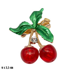 Broszka - wiśnia - MF37603