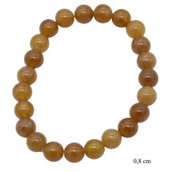 Bransoletka [ Naturalny Kamień Słoneczny ] - MF39351B