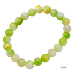 Bransoletka [ Naturalny Jadeit ] - MF39351F