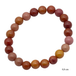 Bransoletka [ Naturalny Jaspis Maokait ] - MF39351G