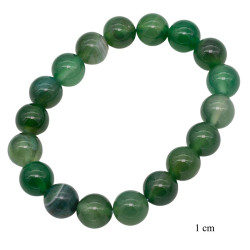 Bransoletka [ Jadeit Zielony ] - MF39352G