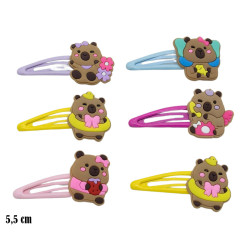 Spinki do włosów - kapibara - MF39504-3