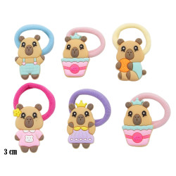 Gumki do włosów - kapibara - MF39503-3