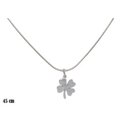 Naszyjnik Xuping rodowany [koniczyna] - MF36821-XA