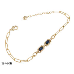 Bransoletka CM miedź pozłacana 14k - MF39614-4