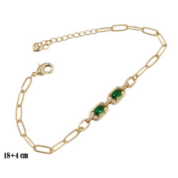 Bransoletka CM miedź pozłacana 14k - MF39614-3