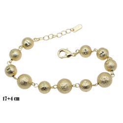 Bransoletka CM miedź pozłacana 14k - MF39499