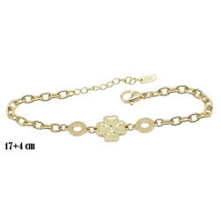 Bransoletka CM miedź pozłacana 14k - MF39626