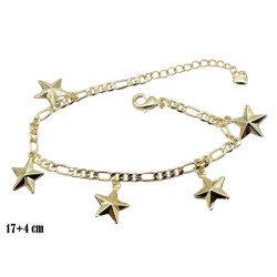 Bransoletka CM miedź pozłacana 14k - MF39525