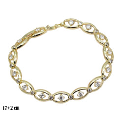 Bransoletka CM miedź pozłacana 14k - MF39563