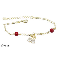 Bransoletka CM miedź pozłacana 14k - MF39583