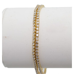 Bransoletka CM miedź pozłacana 14k - MF39541