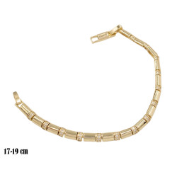 Bransoletka CM miedź pozłacana 14k - MF39544