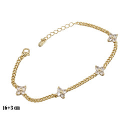 Bransoletka CM miedź pozłacana 14k - MF39450