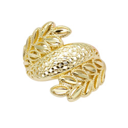 Pierścionek CM miedź pozłacana 14k - MF39653