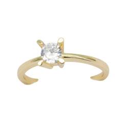 Pierścionek CM miedź pozłacana 14k - MF39646