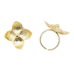 Pierścionek CM miedź pozłacana 14k - MF39654