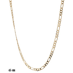 Naszyjnik CM miedź pozłacany 14k - MF39289