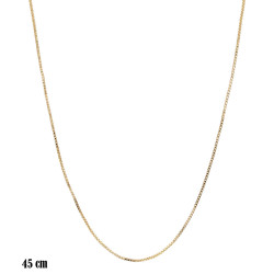 Naszyjnik CM miedź pozłacany 14k - MF39295