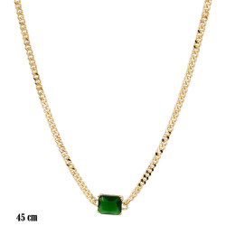 Naszyjnik CM miedź pozłacany 14k - MF38942