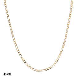 Naszyjnik CM miedź pozłacany 14k - MF39288