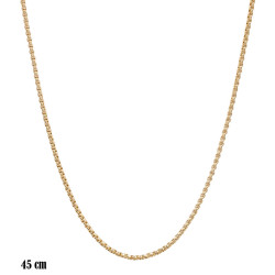 Naszyjnik CM miedź pozłacany 14k - MF39283