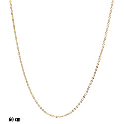 Naszyjnik CM miedź pozłacany 14k - MF39274